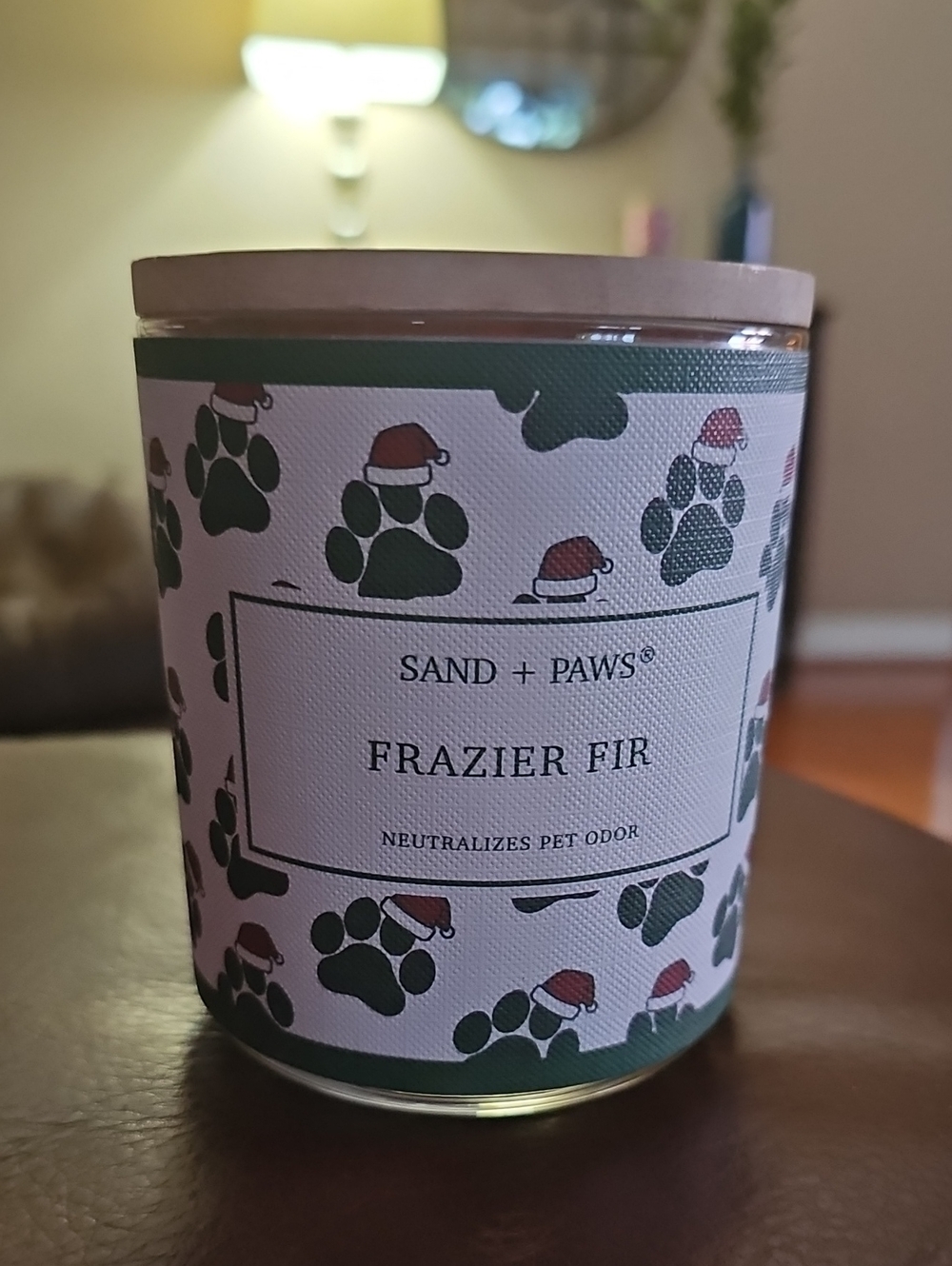 Sand & Paws Single-Wick Candle ~ Frazier Fir ~ Odor Neutralizer ~ 10 oz
